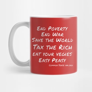 End Poverty Mug